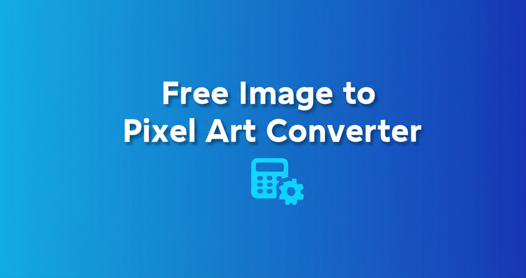Free Image to Pixel Art Converter